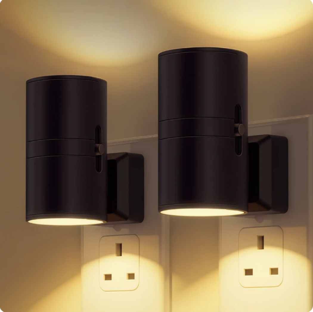 Modern Plug-In Wall Light - Motion Sensor Indoor LED Lamp