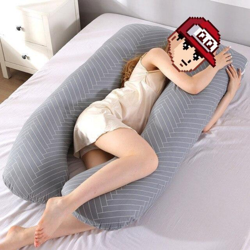 Ergonomic U-Shaped Pregnancy Body Pillow | Full Body Support
