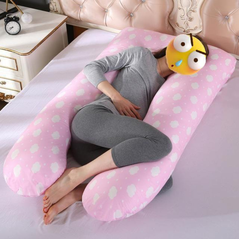 Ergonomic U-Shaped Pregnancy Body Pillow | Full Body Support