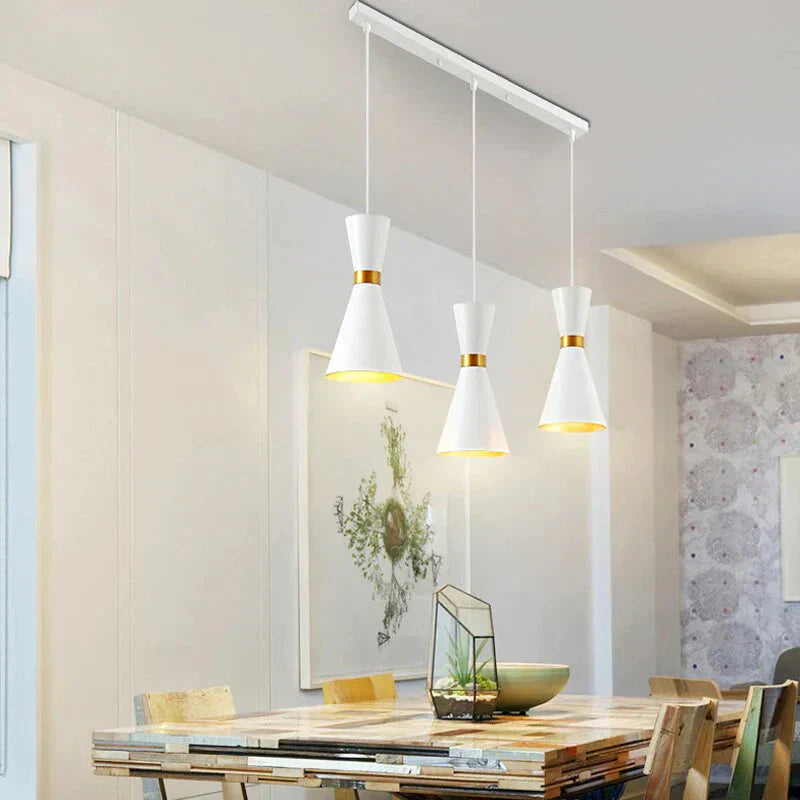 Minimalist Aluminum Cord Pendant Fixture – Supports LED Bulbs