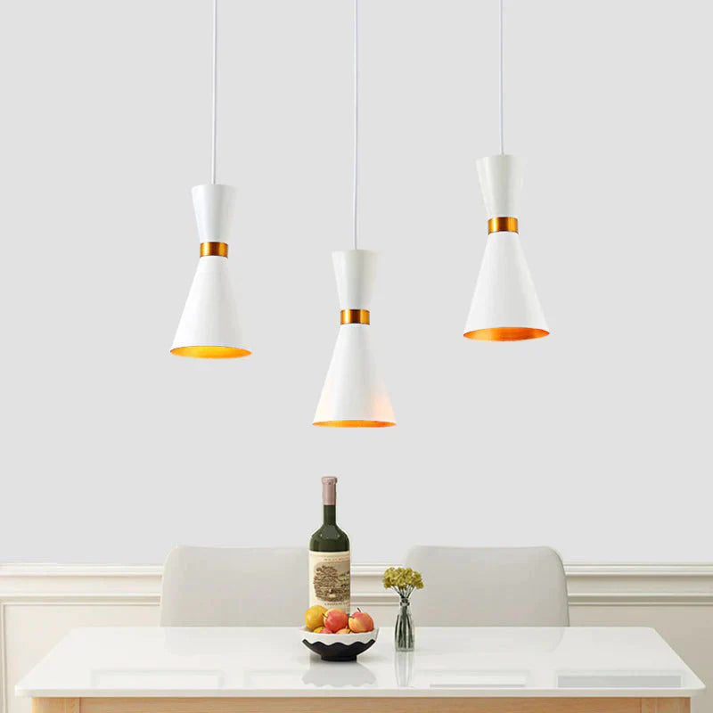 Minimalist Aluminum Cord Pendant Fixture – Supports LED Bulbs