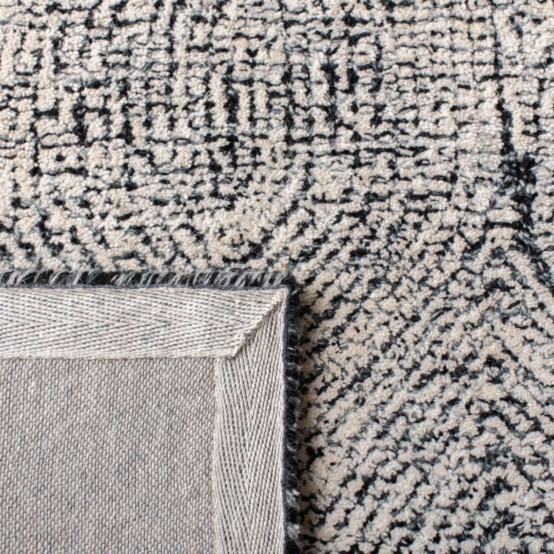 Living Room Floor Rug - Tufted with Minimalist Pattern