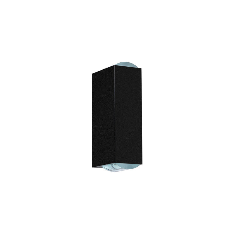 Slim Black Outdoor Wall Light – Energy-Efficient LED Fixture for Modern Spaces