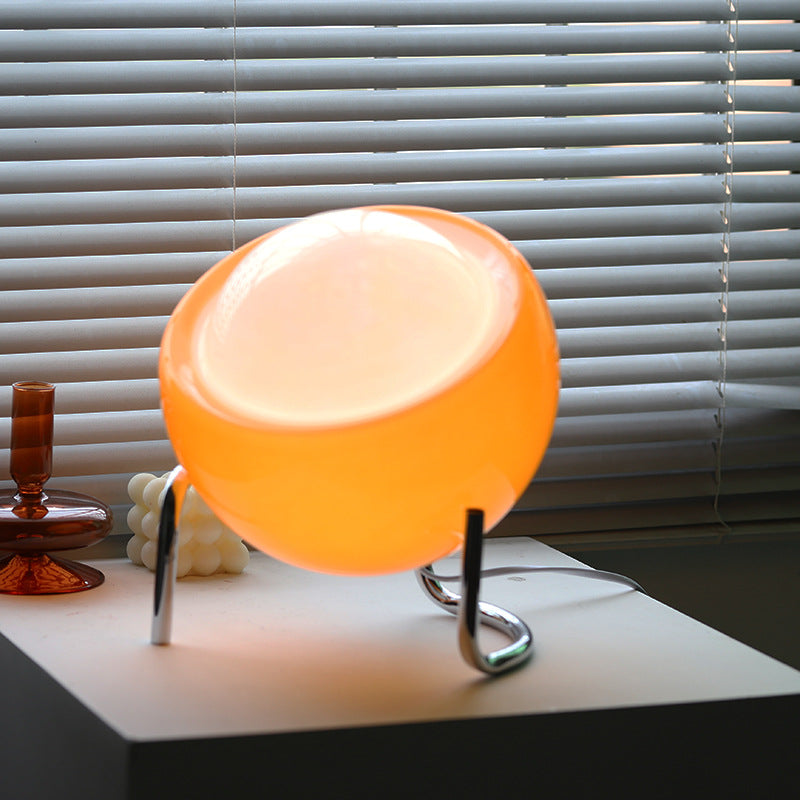 Bauhaus Table Lamp with Medieval Flair