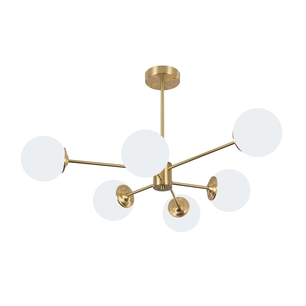 Mid-Century Globe Chandelier – 6/8/12 Lights - Atelier Dubois Paris