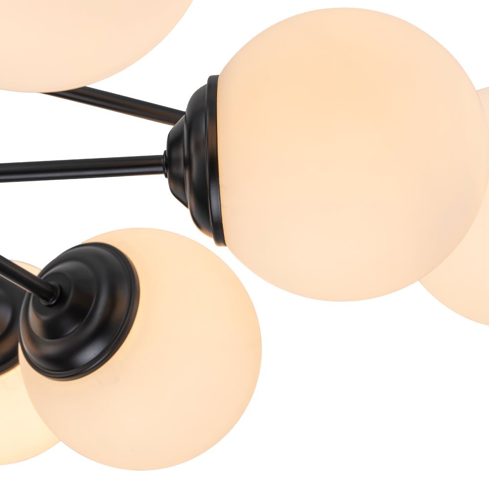 Mid-Century Globe Chandelier – 6/8/12 Lights - Atelier Dubois Paris