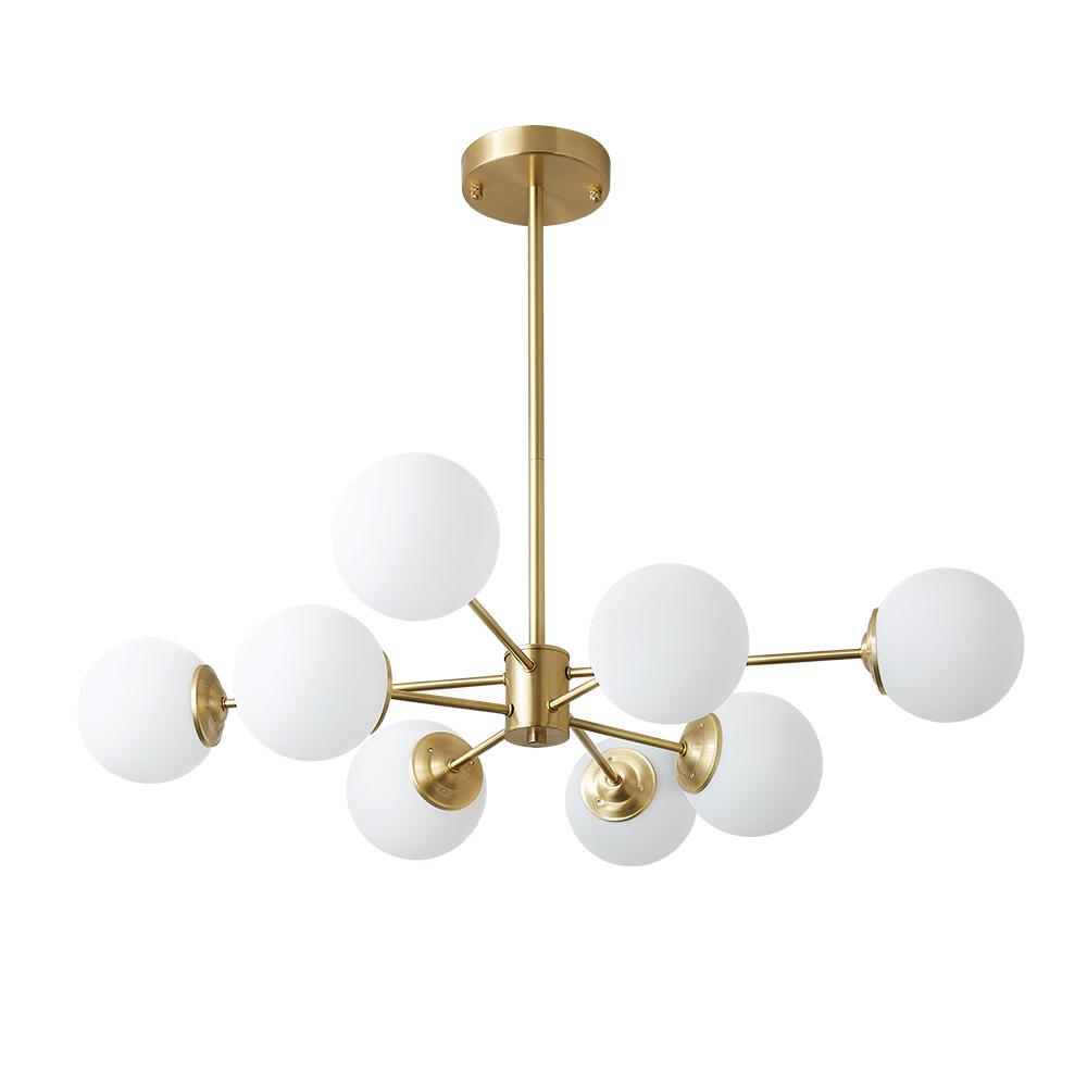 Mid-Century Globe Chandelier – 6/8/12 Lights - Atelier Dubois Paris