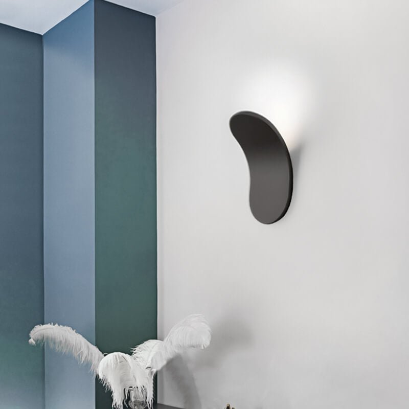 Modern Wall Lamp – Black or White Finish Indoor Light