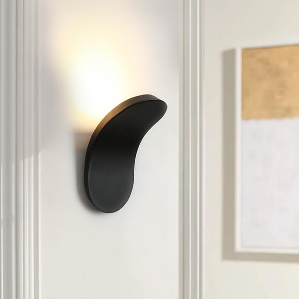 Modern Wall Lamp – Black or White Finish Indoor Light