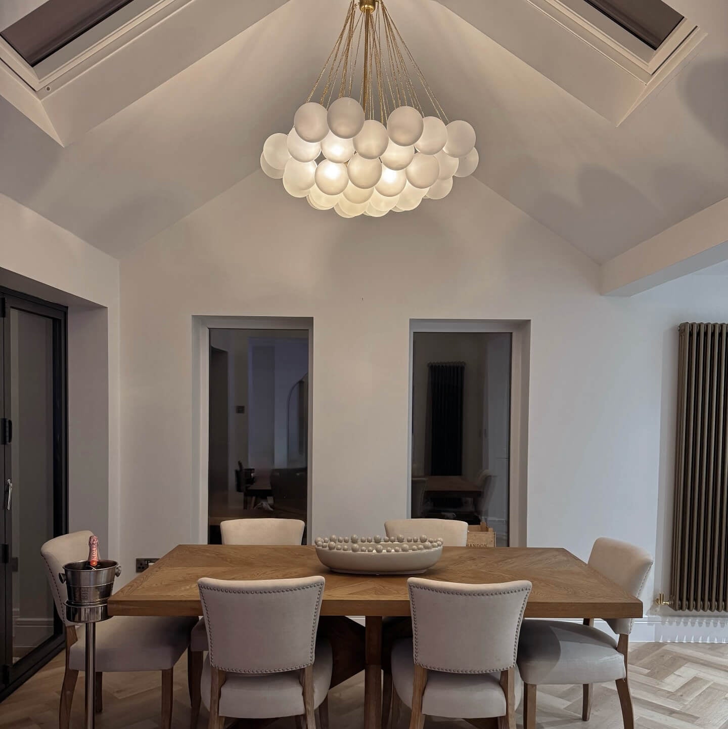 Hanging Bubble Glass Chandelier – Contemporary Design