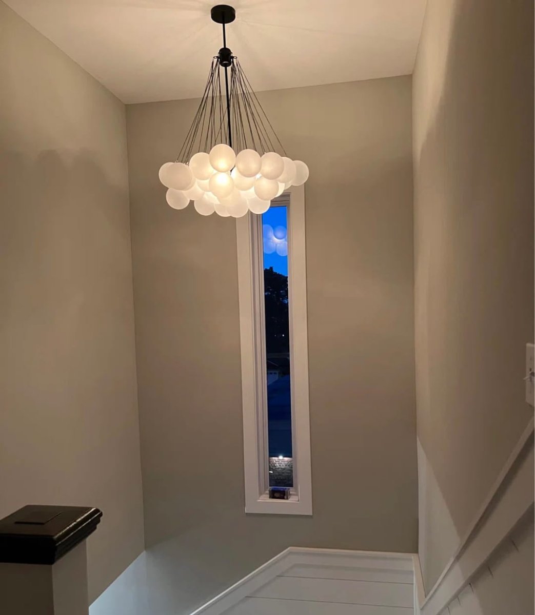 Hanging Bubble Glass Chandelier – Contemporary Design