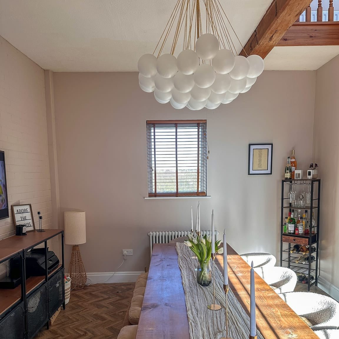 Hanging Bubble Glass Chandelier – Contemporary Design