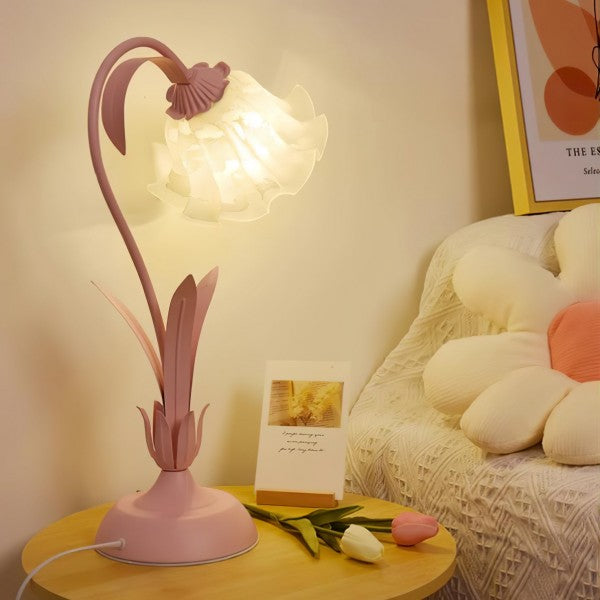 Classic Vintage Adjustable Flower Table Lamp – Stylish and Functional Light