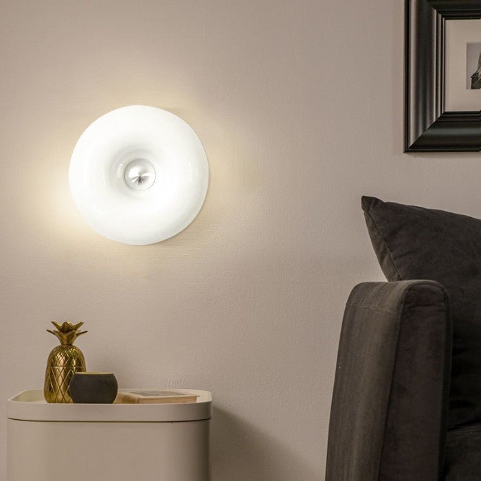 Donut-Shaped Bauhaus Wall & Table Lamp