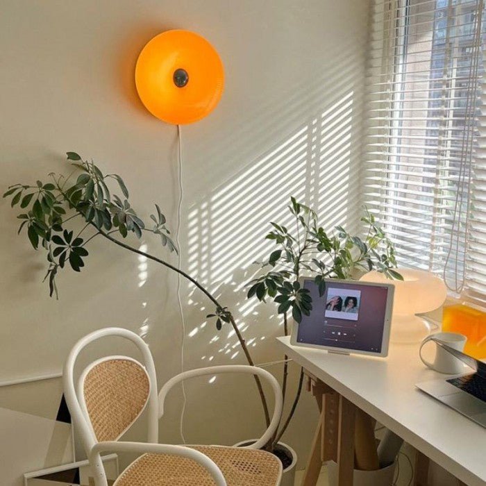 Donut-Shaped Bauhaus Wall & Table Lamp