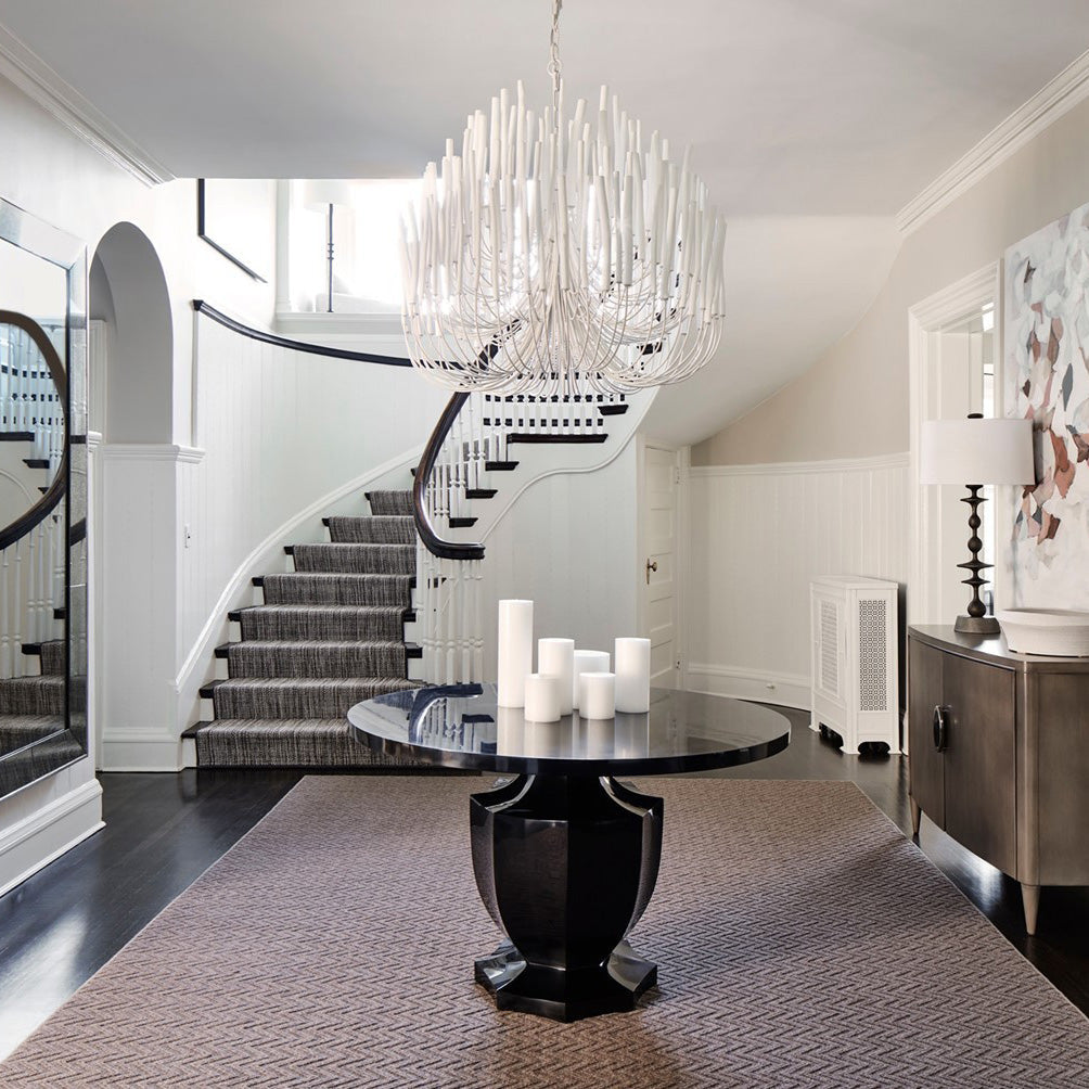 Multi-Stick Ceiling Chandelier – Cluster Pendant Light