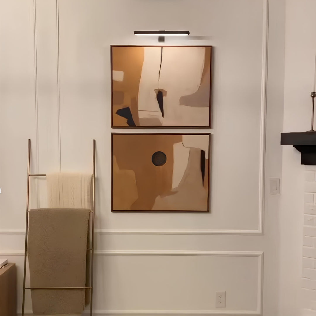 Adjustable LED Art Wall Light | Slim Wall-Mounted Display Fixture